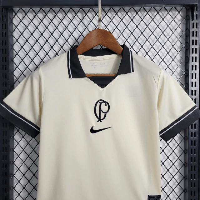 Camiseta y Pantalones para niños Corinthians 23/24 - Crema