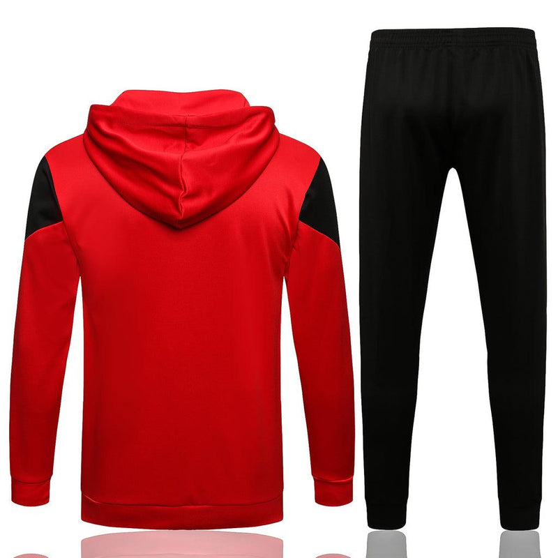 Conjunto de Entrenamiento Milan 21/22 Rojo - Con capucha