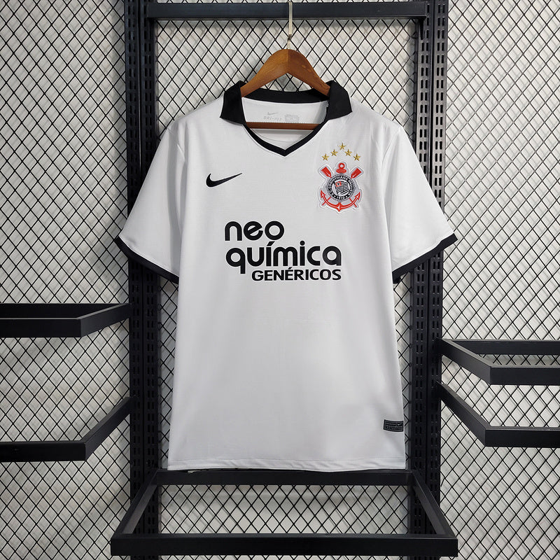 Camiseta Corinthians Retro 2011 - Blanco