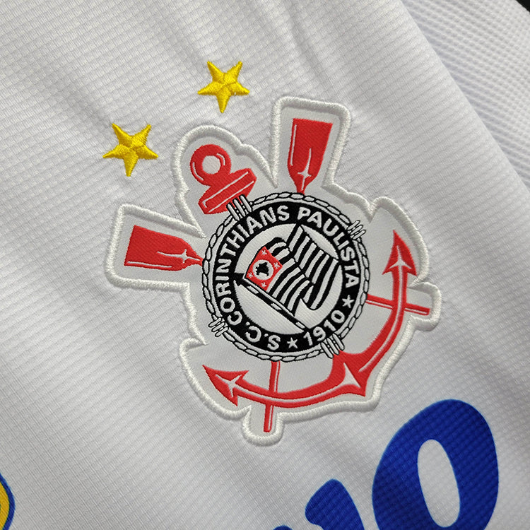 Camiseta Corinthians Retro 1999 - Blanco