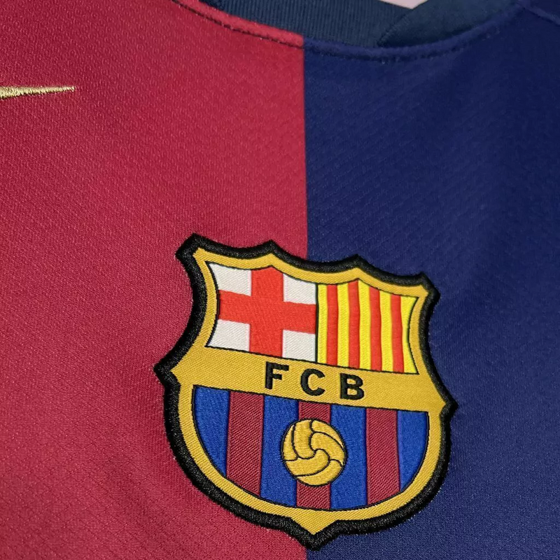 Camiseta Barcelona 24/25 Primera Equipacion - Hincha