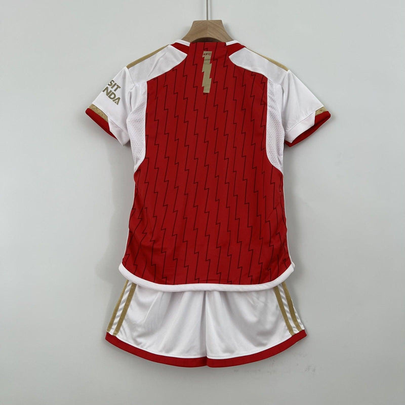 Camiseta y Pantalones para niños Arsenal Home 23/24