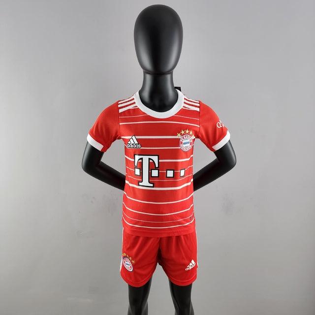 Camiseta y Pantalones para niños Bayern de Múnich 22/23