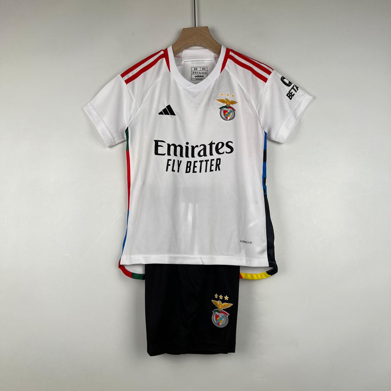 Camiseta y Pantalones para niños Benfica I 23/24