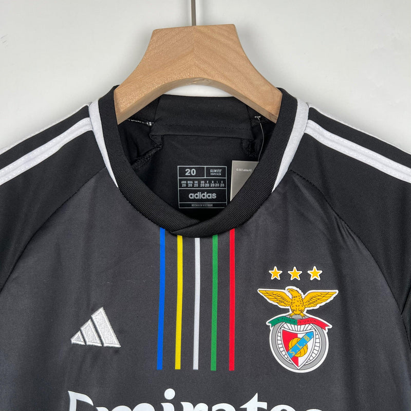 Camiseta y Pantalones para niños Benfica II 23/24