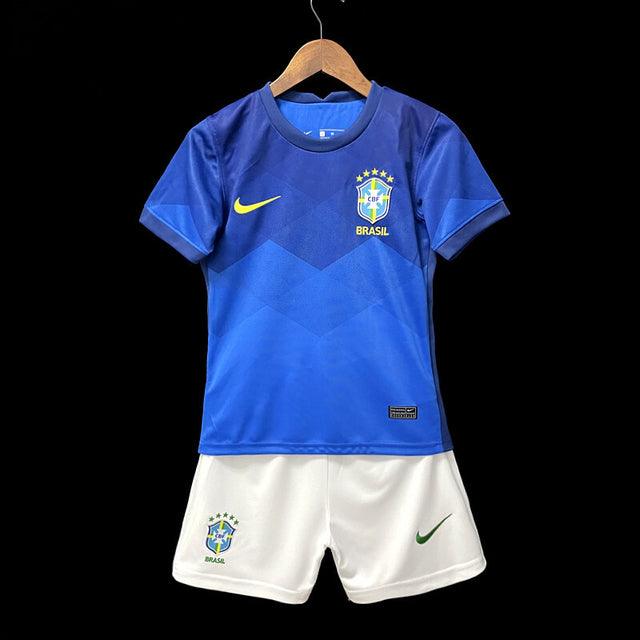 Camiseta y Pantalones para niños Brasil 2021 - Azul