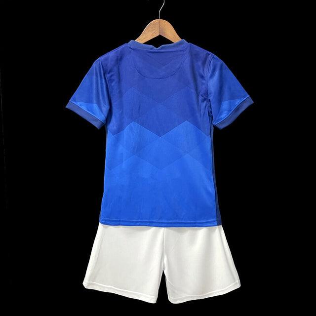 Camiseta y Pantalones para niños Brasil 2021 - Azul