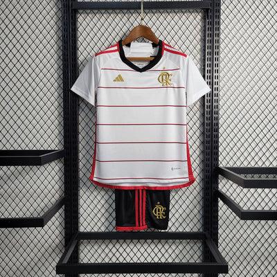 Camiseta y Pantalones para niños - Flamengo 23/24 - Blanco