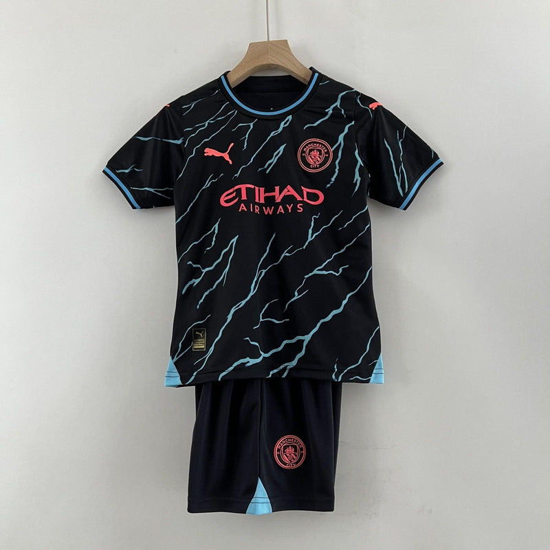 Camiseta y Pantalones para niños Manchester City 23/24