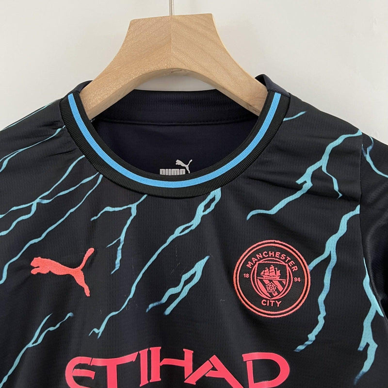 Camiseta y Pantalones para niños Manchester City 23/24