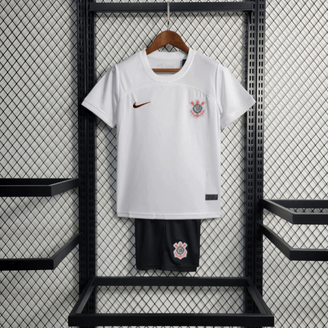 Camiseta y Pantalones para niños Corinthians 23/24 - Blanco