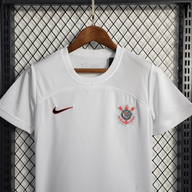 Camiseta y Pantalones para niños Corinthians 23/24 - Blanco