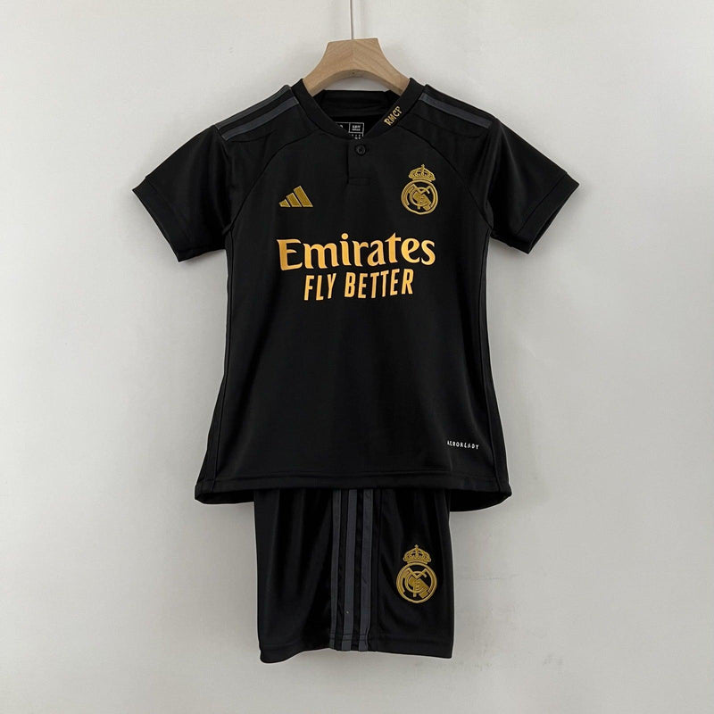 Camiseta y Pantalones para niños Real Madrid 23/23 - Negro