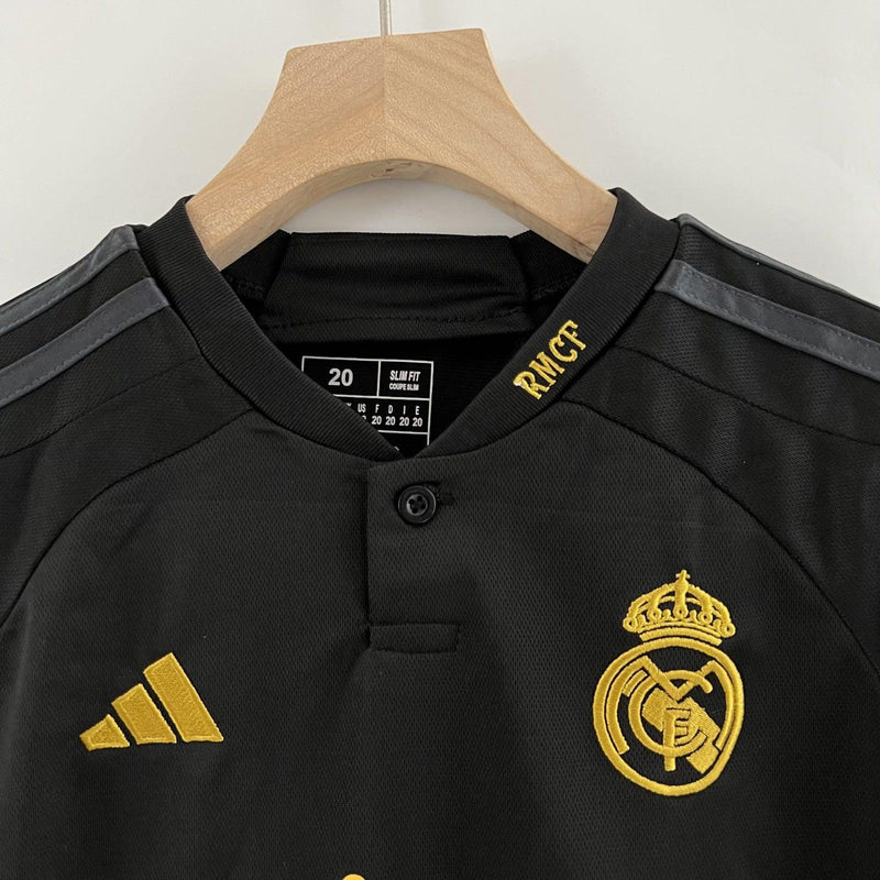 Camiseta y Pantalones para niños Real Madrid 23/23 - Negro