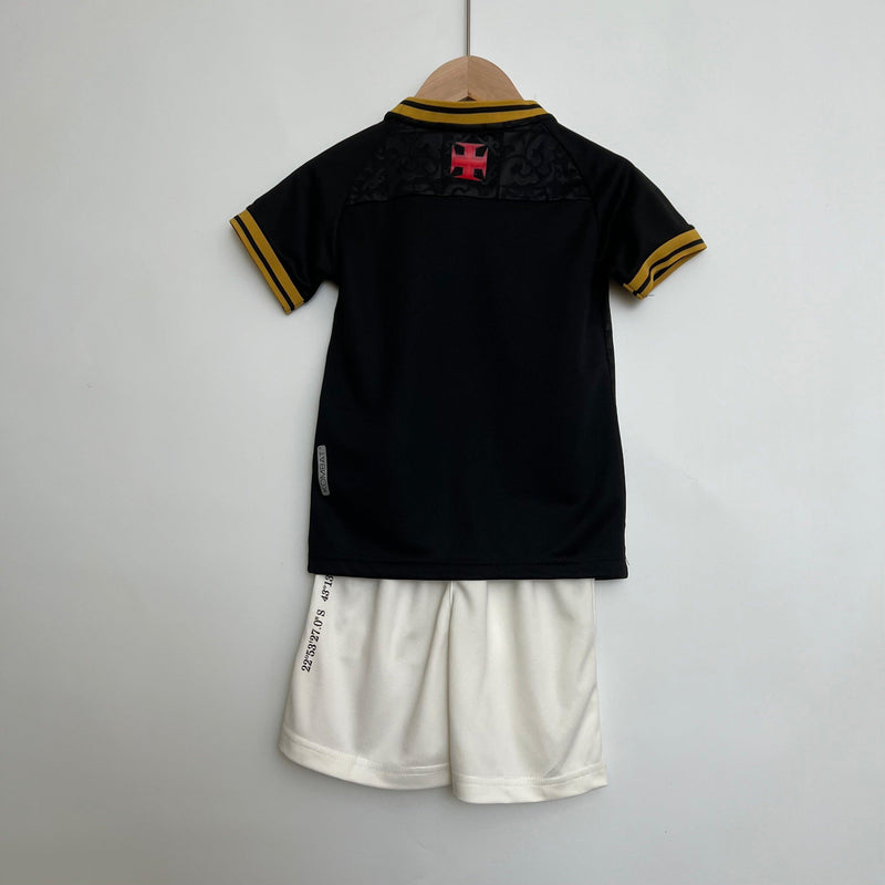 Camiseta y Pantalones para niños Vasco III 22/23  - Negro