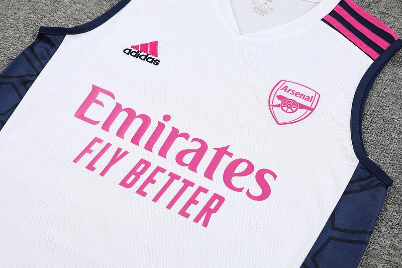 Camiseta Sin Mangas Entrenamiento Arsenal 23/24 - Blanco