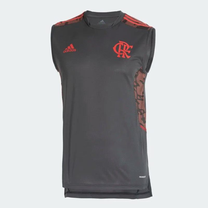 Camiseta Sin Mangas Entrenamiento Flamengo 21/22 - Gris