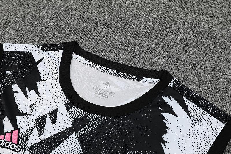 Camiseta Sin Mangas Entrenamiento Juventus 23/24 - Blanco/Negro