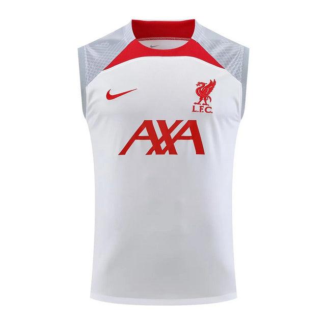 Camiseta Sin Mangas Entrenamiento Liverpool 23/24 - Blanco