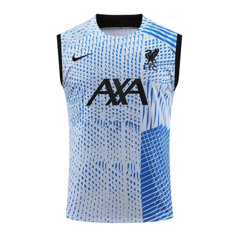 Camiseta Sin Mangas Entrenamiento Liverpool 23/24 - Azul Claro