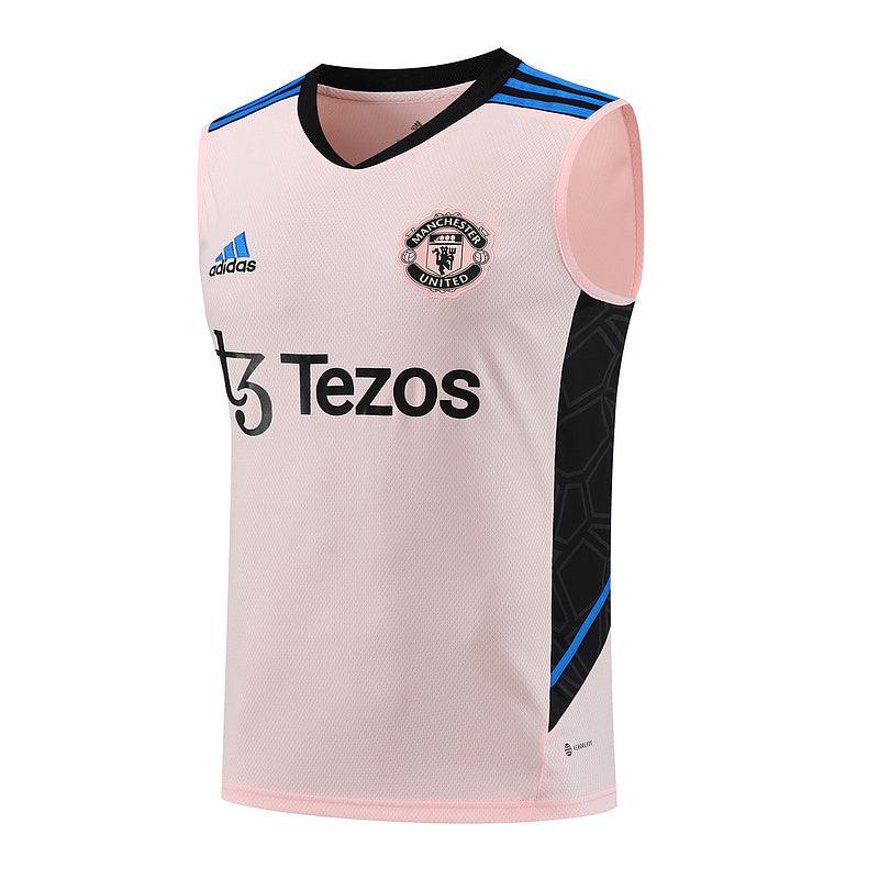 Camiseta Sin Mangas Entrenamiento Manchester United 23/24 - Rosa